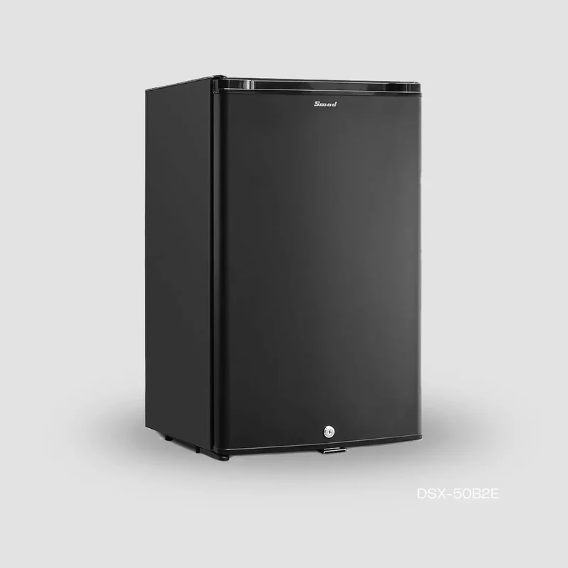Smad Compact Absorption Fridge 50L – Spacious Capacity, Silent Operation, With Lock – 12V DC / 230V AC – For Truck, Cabin, Office, Static Camping, Outdoor Use – 0–10°C