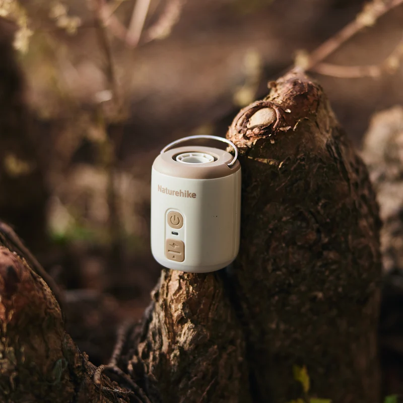 Naturehike Ultralight Mini Air Pump with Camping Light