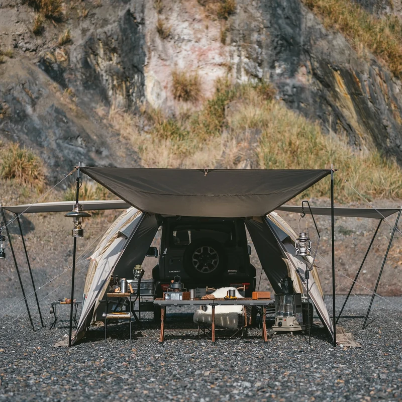 Car Tail Tunnel 4 Season Tent