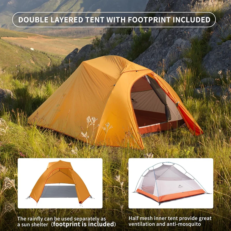Cloud Up™ Base 3-Person Ultralight Backpacking Tent