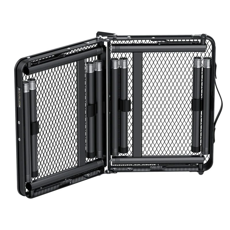 GARLLEN Grilltisch klappbar, Campingtisch 60 x 40 cm, höhenverstellbar