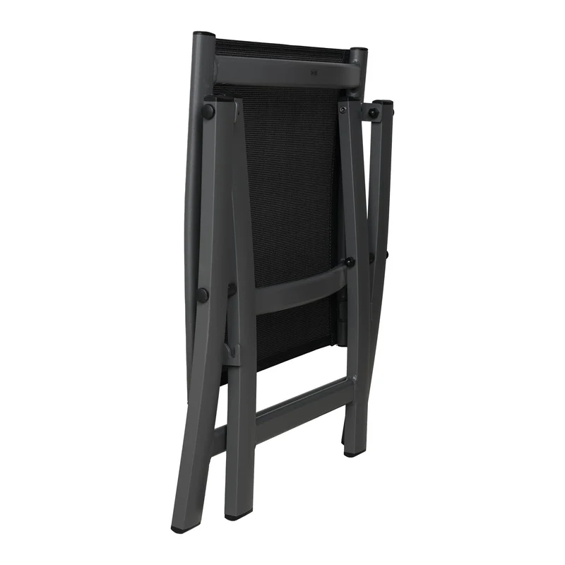 Grand patio Gartenhocker, Klapphocker aus Aluminium und Textilene