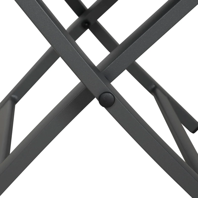 Grand patio Gartenhocker, Klapphocker aus Aluminium und Textilene