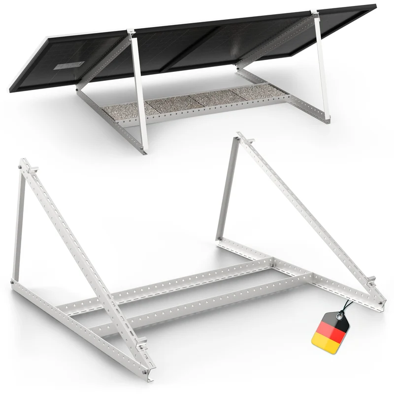 SolarXon Solarmodul Halterung MB1-118, Aluminium, 118 cm, 0–90°