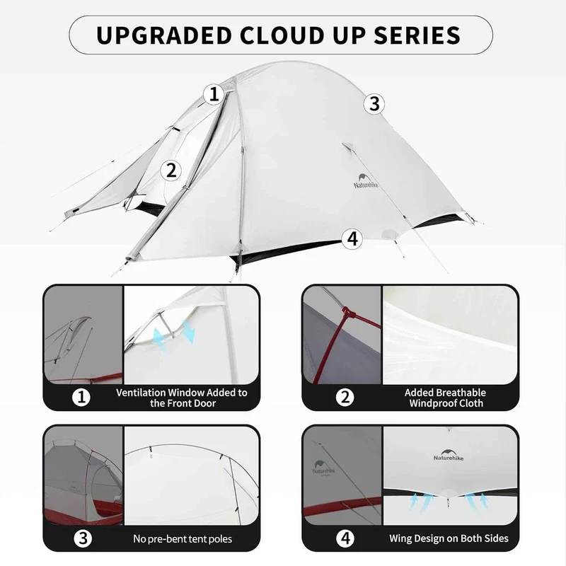 Cloud Up™ UL 2-Person Ultralight Backpacking Tent