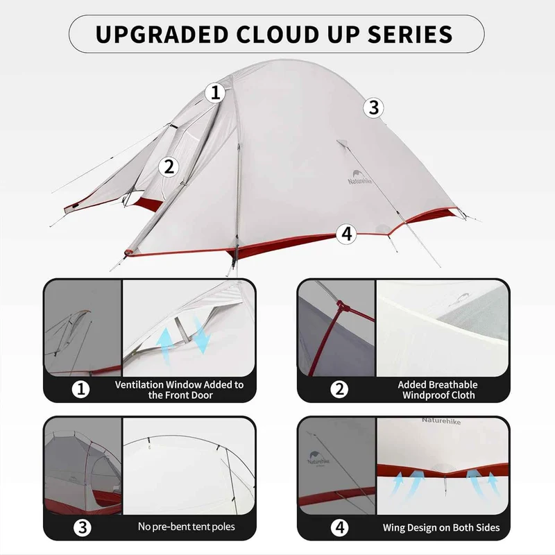 Cloud Up™ Pro 1-Person Ultralight Backpacking Tent