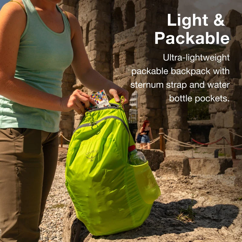 Osprey UL Stuff Pack Ultraleichter Rucksack 18 L Schwarz