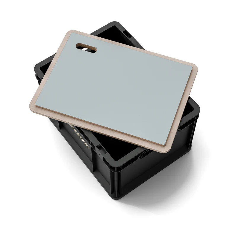 Deckel aus Holz Birke für Eurobox – passgenau und stabil, in verschiedenen Größen und Farben