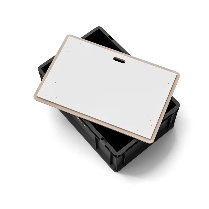 Deckel aus Holz Birke für Eurobox – passgenau und stabil, in verschiedenen Größen und Farben