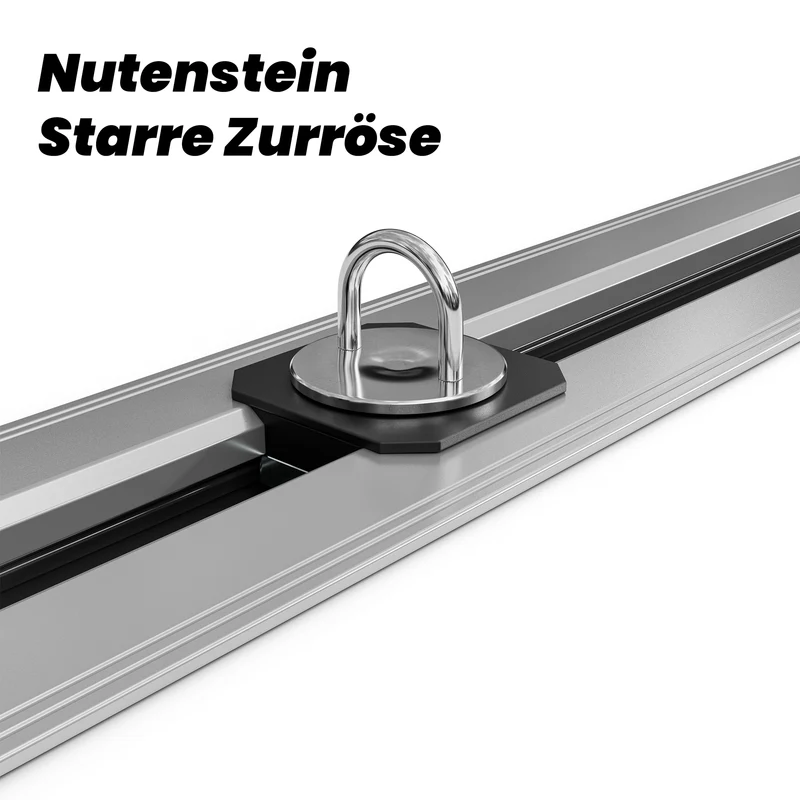 VW T7 Multivan + California Nutenstein Fitting M8 Befestigung Schienensystem