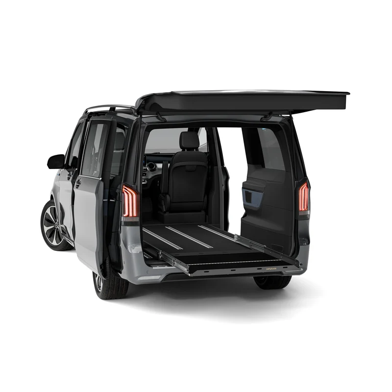 Heckauszug für Mercedes Viano W639 mit Bodenschiene