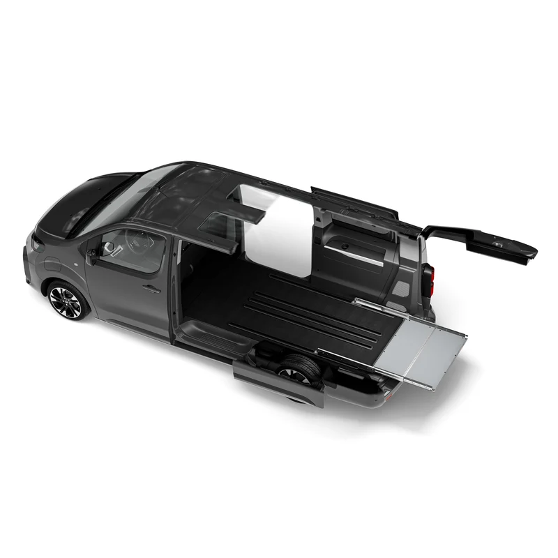 Heckauszug Opel Zafira Life mit Bodenschienen