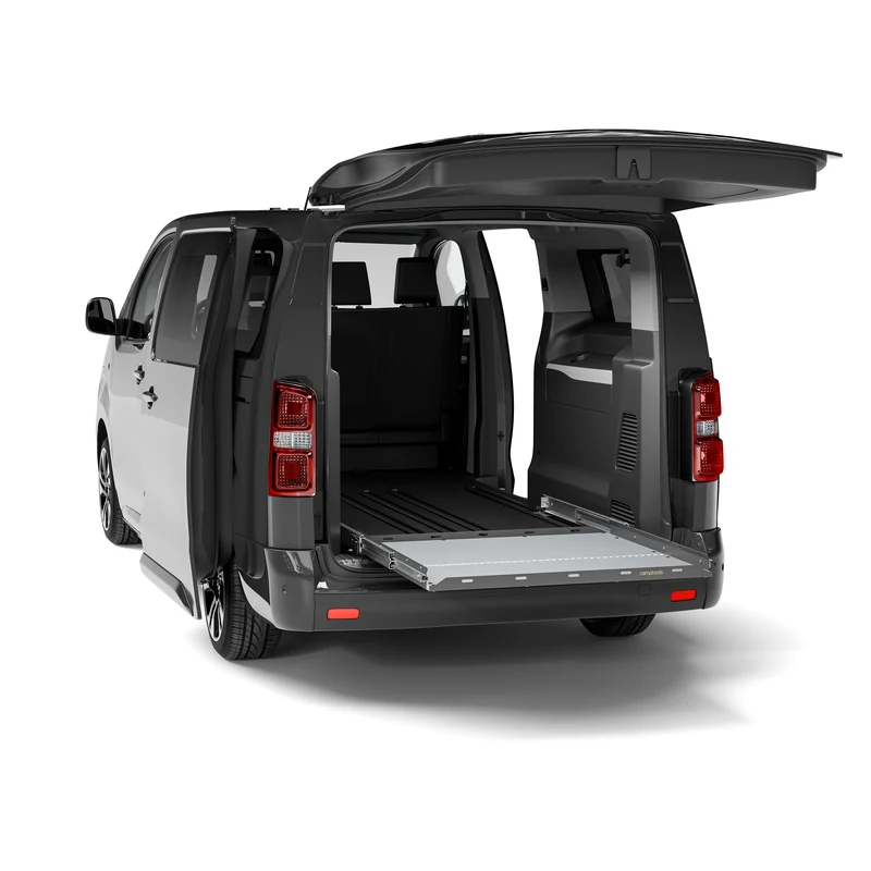 Heckauszug Opel Zafira Life mit Bodenschienen