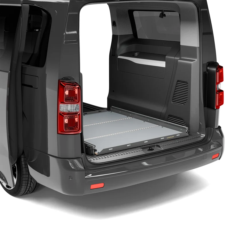 Heckauszug Opel Zafira Life mit Bodenschienen