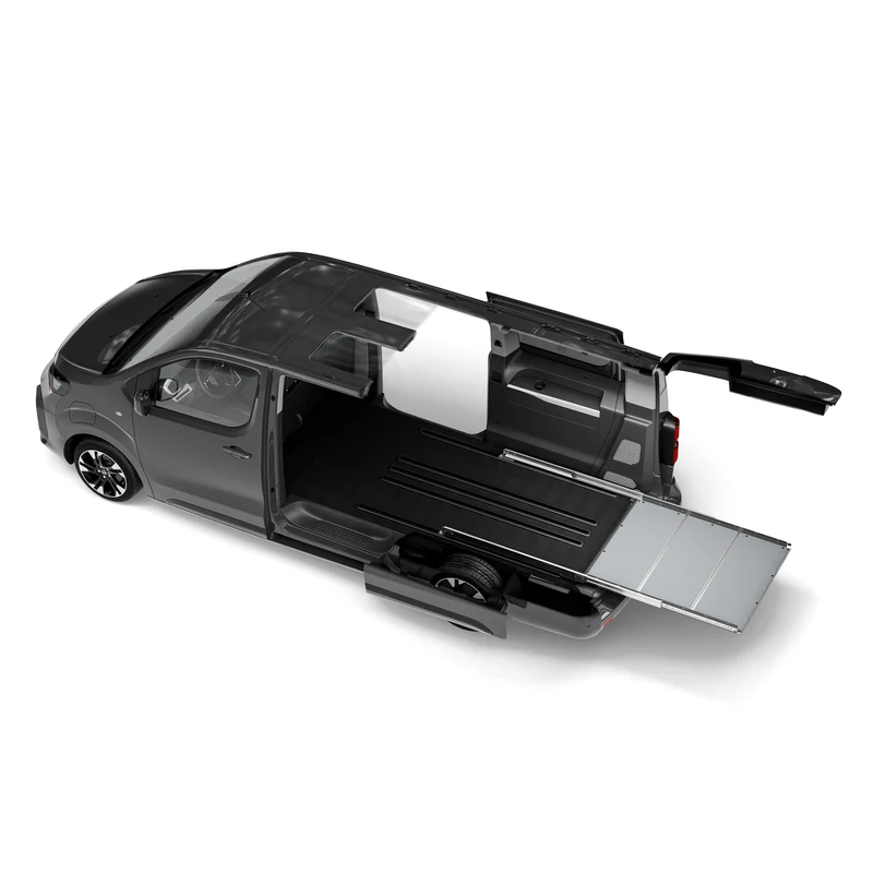 Heckauszug Opel Zafira Life mit Bodenschienen