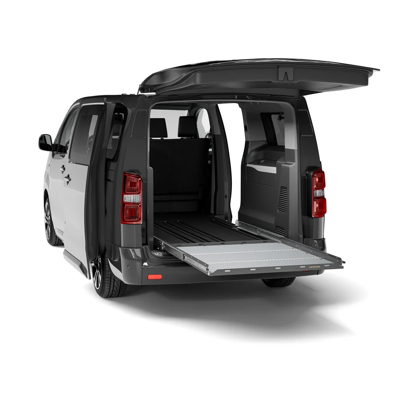 Heckauszug Opel Zafira Life mit Bodenschienen