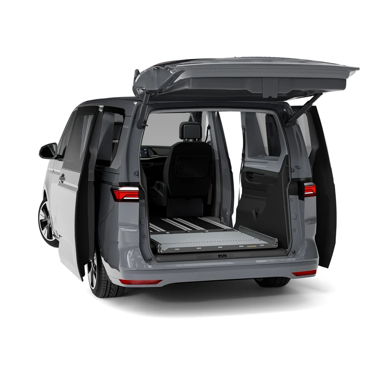 Heckauszug für VW T7 Multivan und California Beach (6/7-Sitzer)