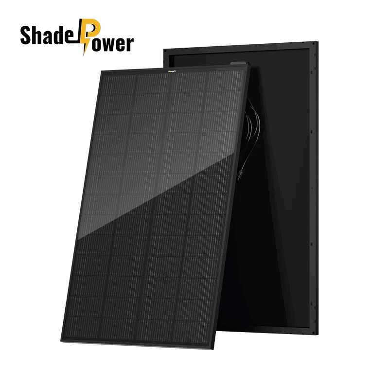 BougeRV 12V 200W ShadePower Rigid Solar System Kit