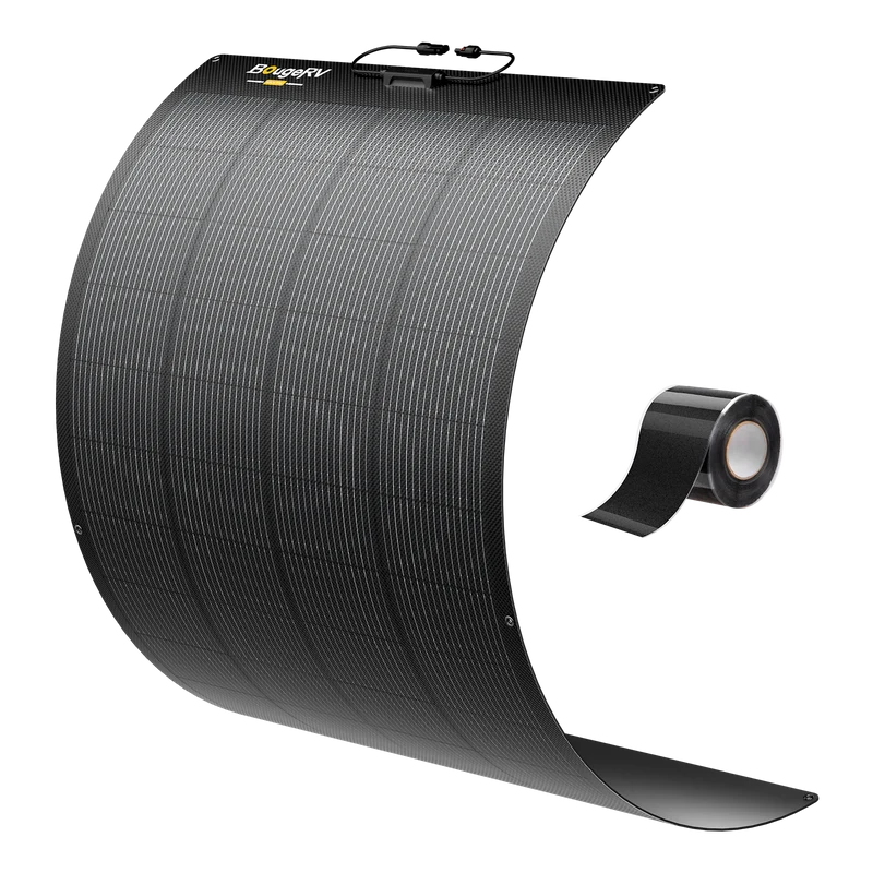 BougeRV Arch Pro 200W ShadePower N-Type Flexible Solar Panel With Tape