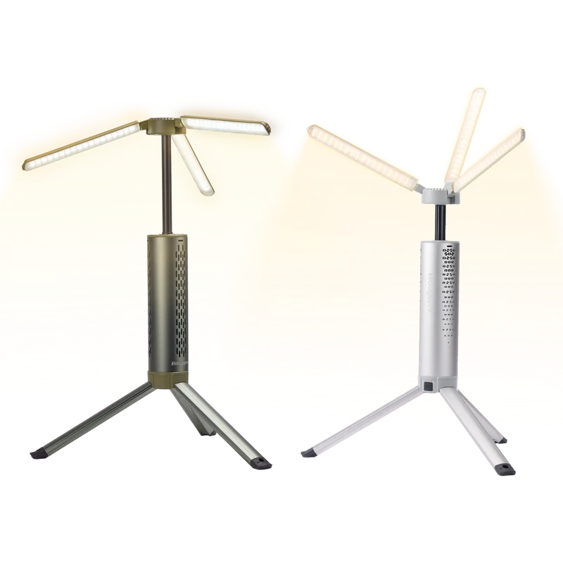 BougeRV T1 Portable Telescopic Camping Light Multicolor(2-Pack)