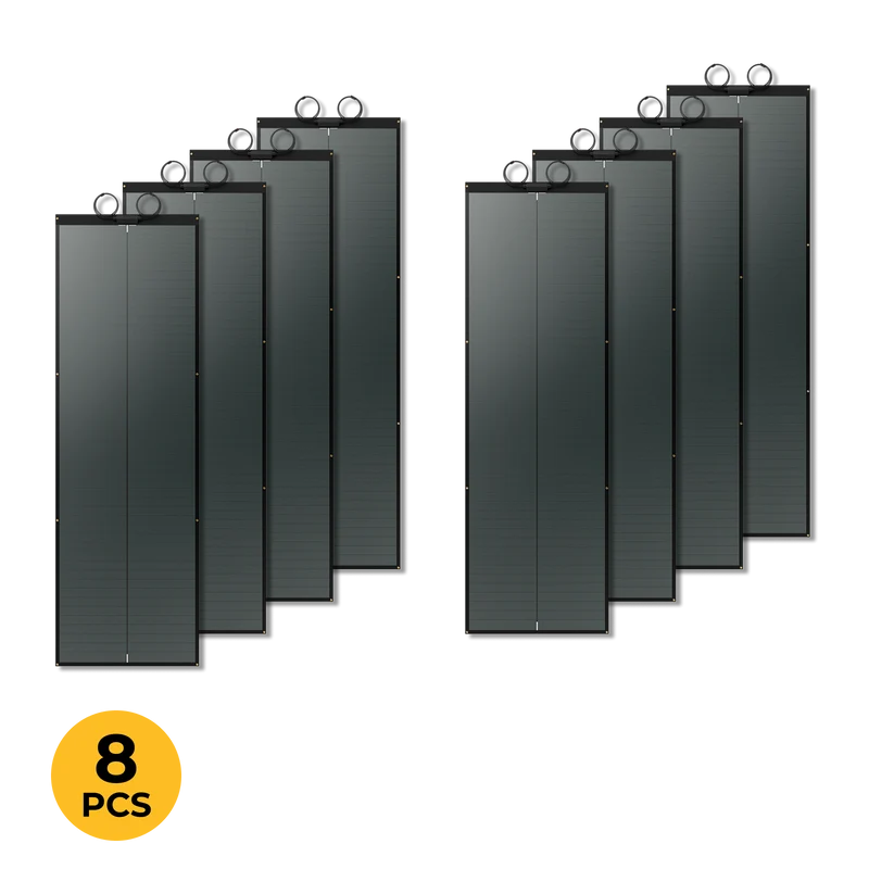 400W CIGS Flexible Solar Panel with Pre-Punched Holes(2X200W)