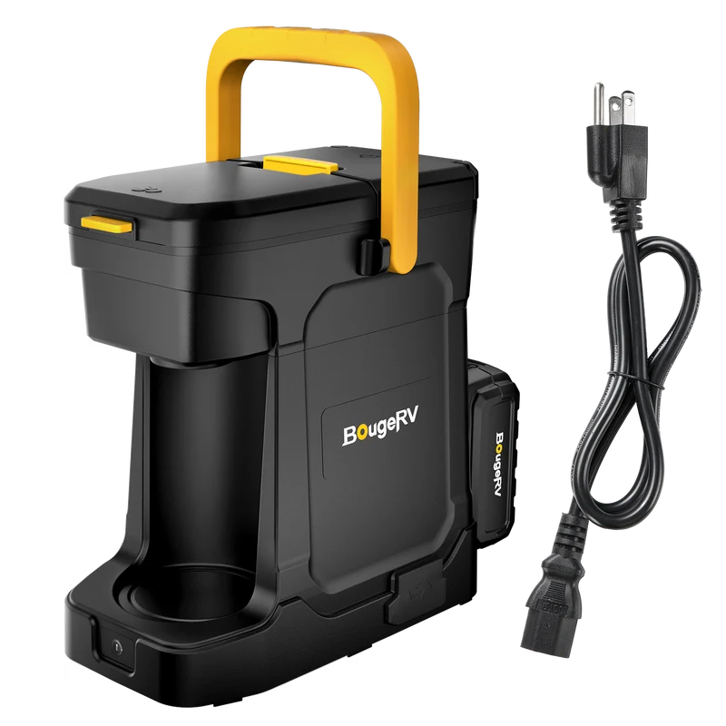 F02 Fan + CM01 Coffee Maker with 2 × 144Wh Batteries