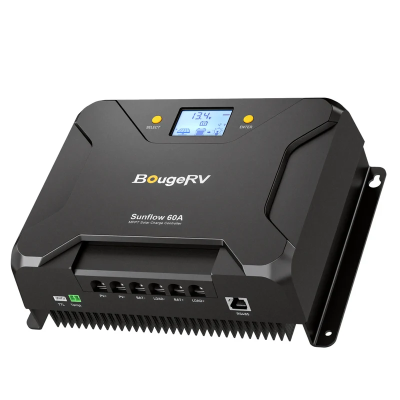 BougeRV 12V 400W Premium TOPCon Rigid Solar System Kit