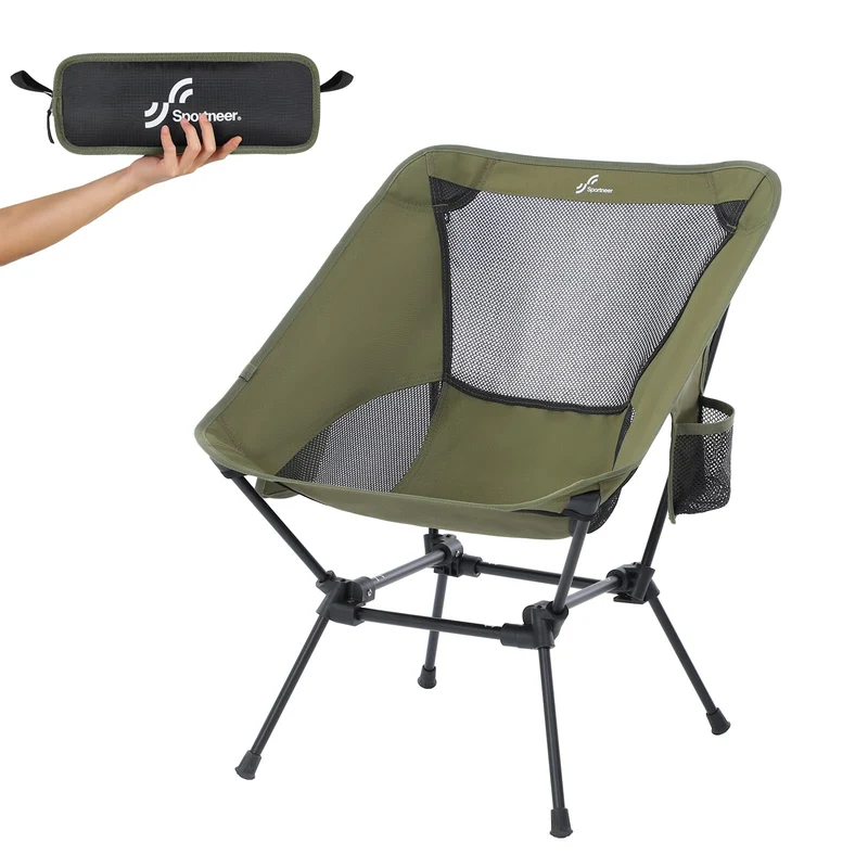 Sportneer Campingstuhl faltbar, ultraleicht, belastbar bis 150 kg