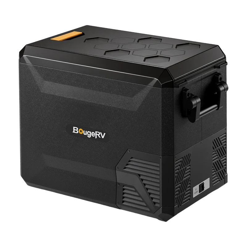 BougeRV New ASPEN S50 12V 50QT Portable Fridge with 266Wh Battery