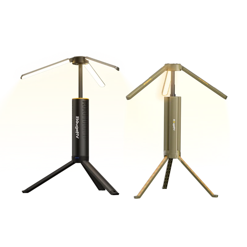 BougeRV CL04 Upgraded Telescopic Camping Light Tent Lamp for Camping