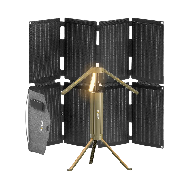 BougeRV CL04 Upgraded Telescopic Camping Light Tent Lamp for Camping