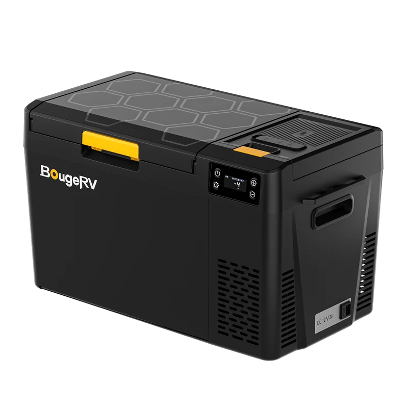 BougeRV New CRX3 23QT Portable Car Fridge with 240Wh Battery