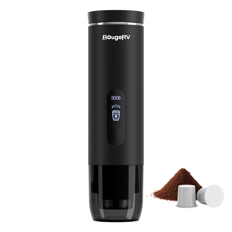 BougeRV CM02 Hands-Free Cordless Self-Heating Coffee Maker