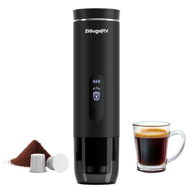 BougeRV CM02 Hands-Free Cordless Self-Heating Coffee Maker