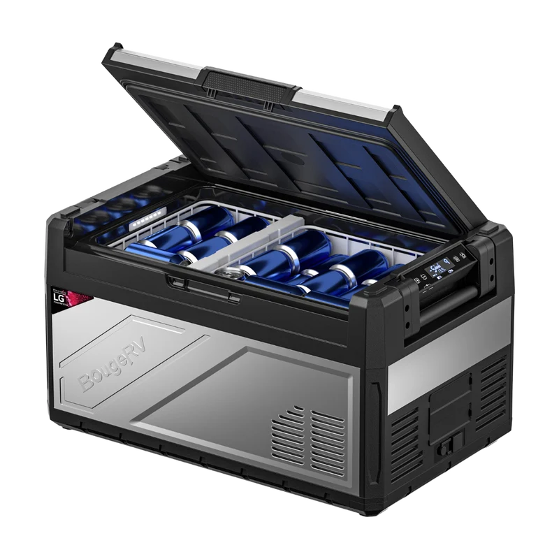 BougeRV Rocky V2.0 41QT Dual Zone 12V Portable Fridge
