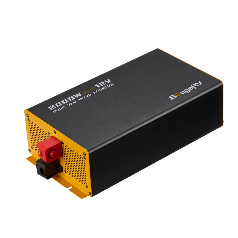 BougeRV 2000W 12V Pure Sine Wave Inverter with Bluetooth