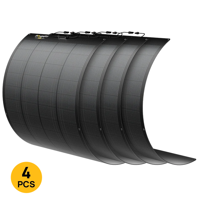 BougeRV Arch 2.0 200W N-Type Fiberglass Flexible Solar Panel