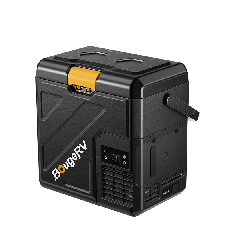 BougeRV New CRH20 21QT 12V Portable Car Fridge with 240Wh Battery