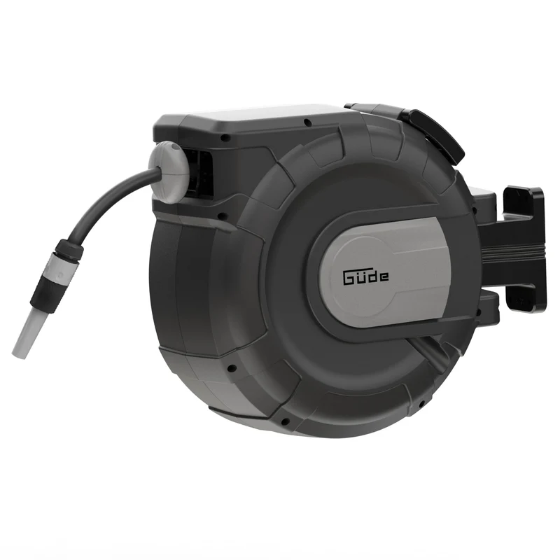 Güde Automatik Schlauchtrommel 20-2-2 mit 20 m Schlauch, Wandmontage