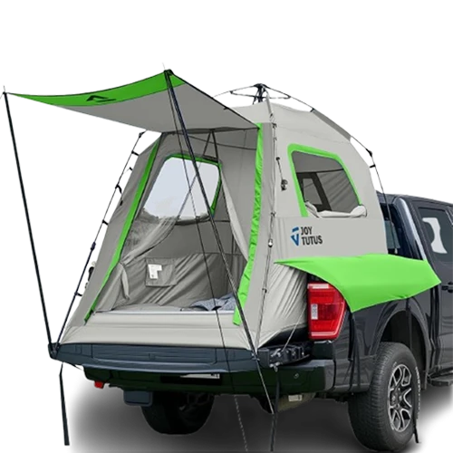 Automatic Truck Bed Tent with Rainfly – Quick Setup 2-Person Camping Tent