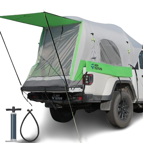 Inflatable Truck Bed Tent with Awning – 2 Person Pickup Camping Tent