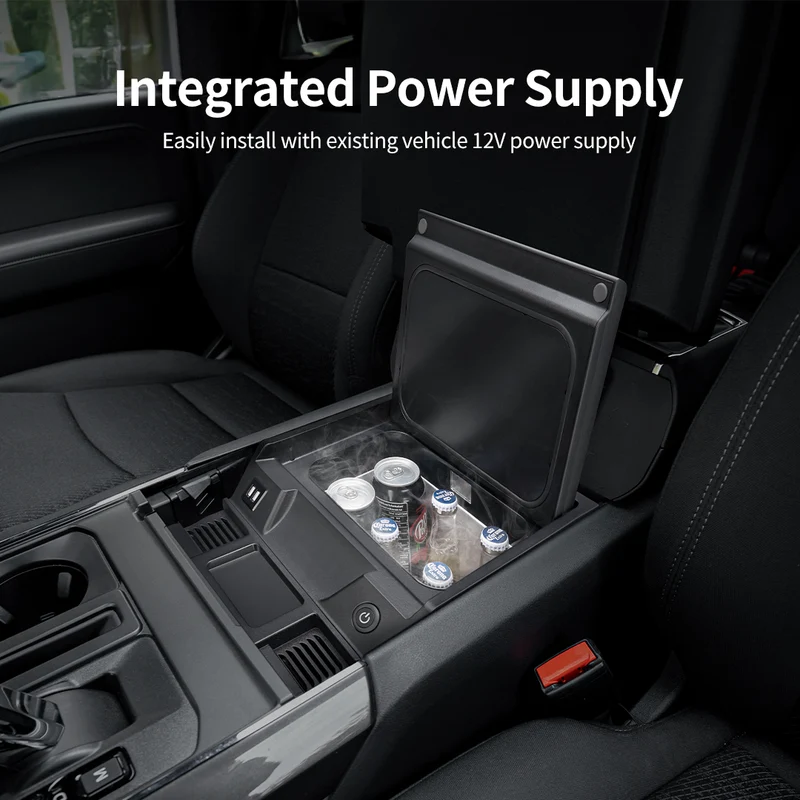 BougeRV Ford F-150 Center Console Refrigerator