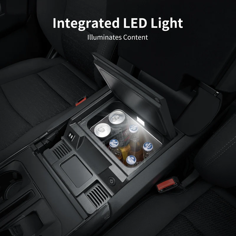 BougeRV Ford F-150 Center Console Refrigerator