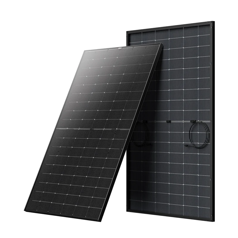 BougeRV 400 Watt N-Type Rigid Bifacial 16BB Mono Solar Panel