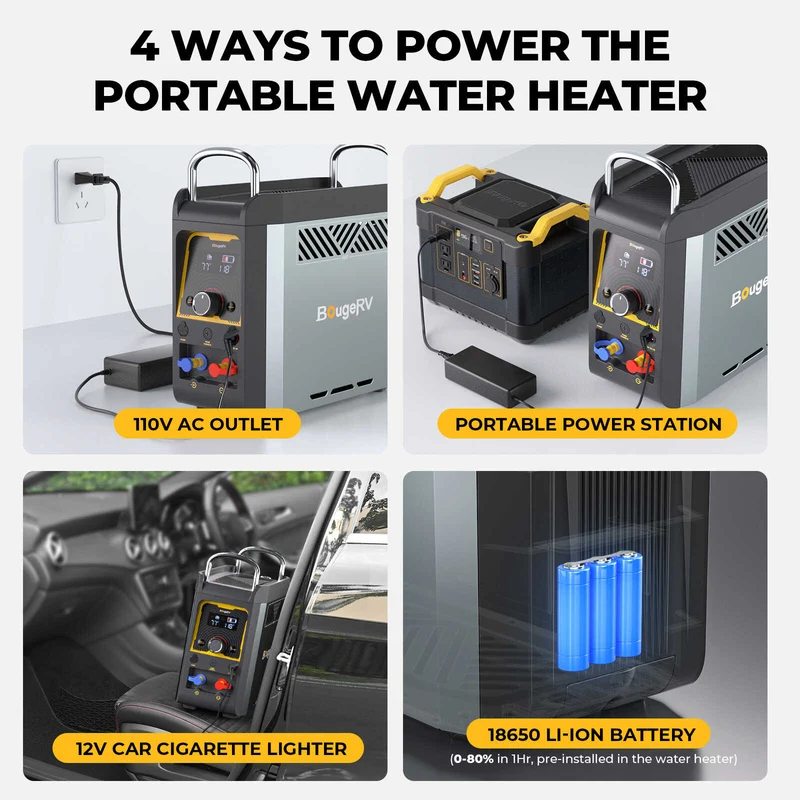 Portable Propane Outdoor Camping Water Heater