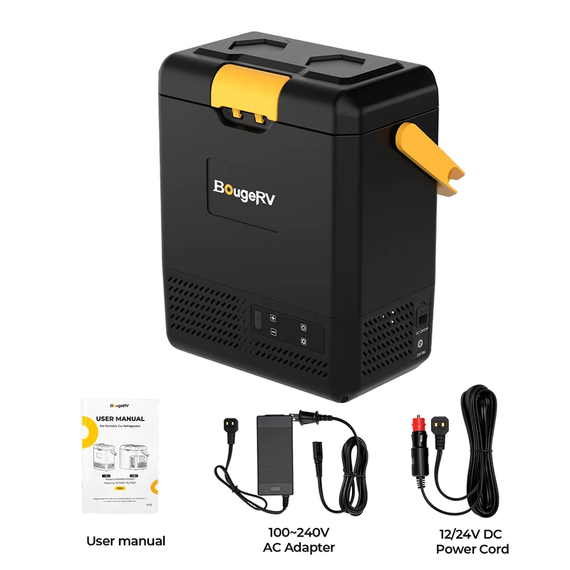 BougeRV CRH 9QT 12V Portable Car Fridge