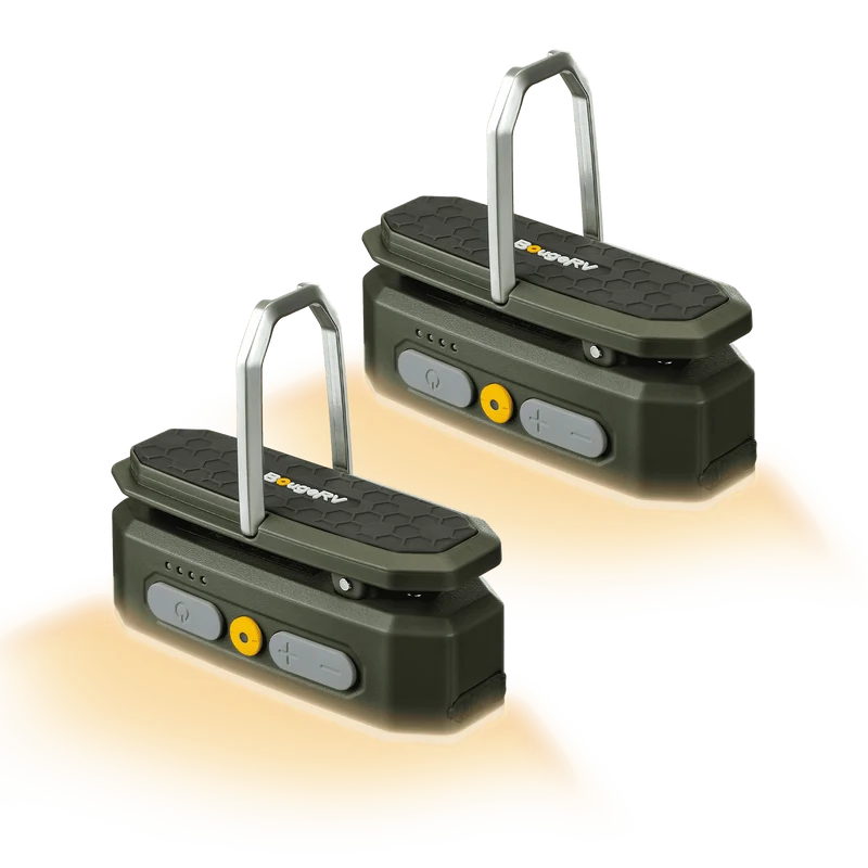 BougeRV Sensor Camping Lantern Movable Area Light (2 Pack)