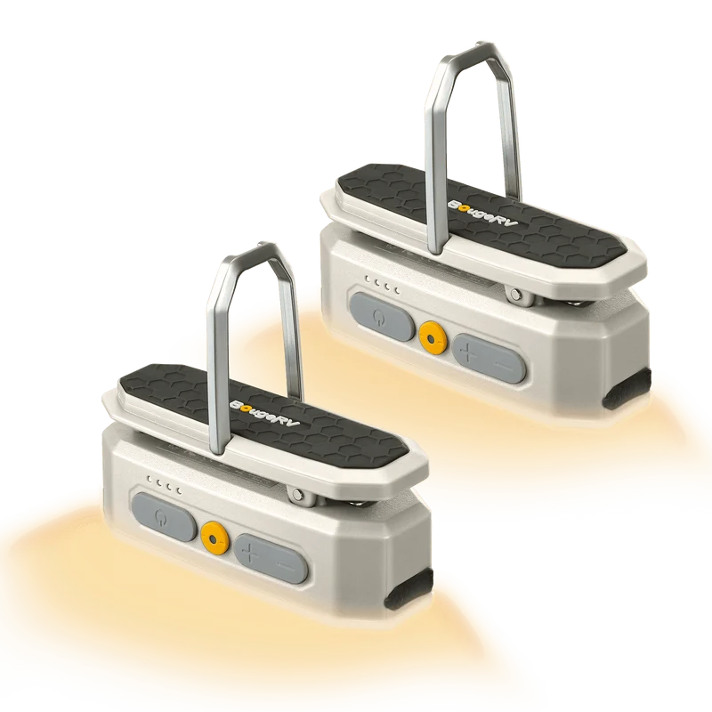 BougeRV Sensor Camping Lantern Movable Area Light (2 Pack)