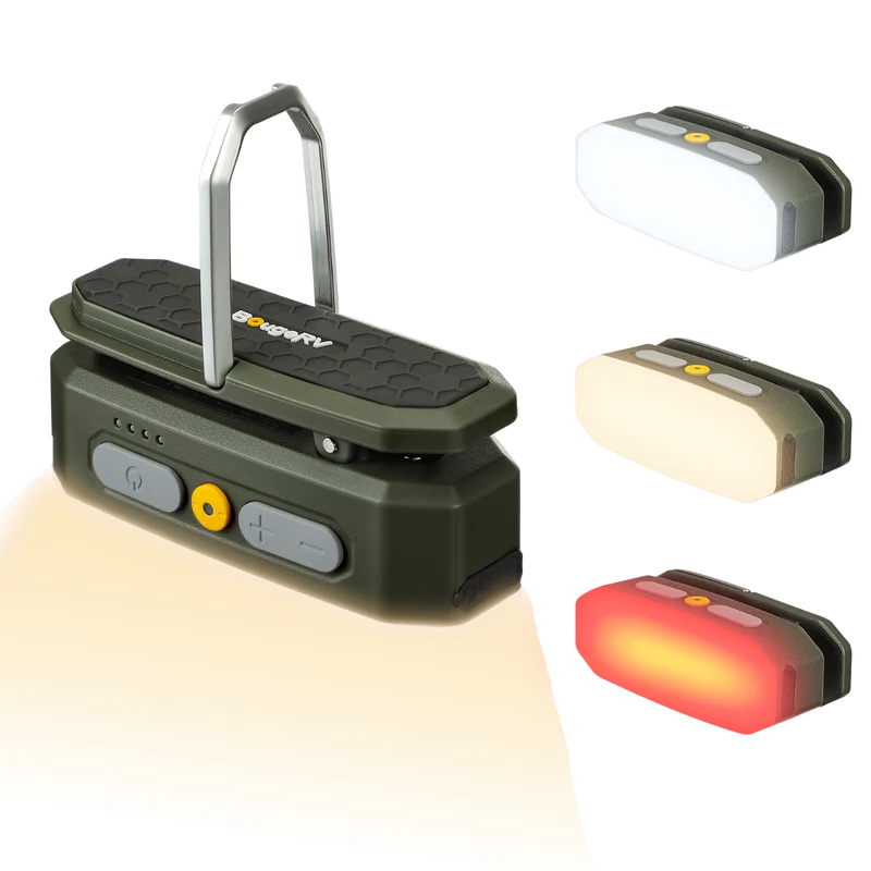 BougeRV Sensor Camping Lantern Movable Area Light (2 Pack)