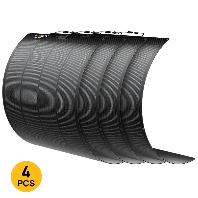 BougeRV 12V 800W ShadePower Arch Pro Flexible Solar Kit